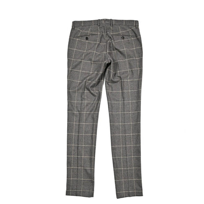 BERWICH “SC SLIM” ストレッチコットン ノータックパンツ グレー(grey) 46 | GUARDAROBA MILANO OFFICIAL STORE