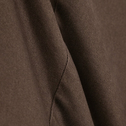 BERWICH "SC SLIM - GD" ストレッチコットンチノ ノータックパンツ ブラウン(moro) 46 | GUARDAROBA MILANO OFFICIAL STORE