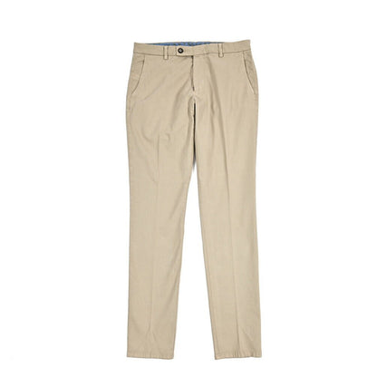 BERWICH "SC SLIM - GD" ストレッチコットンチノ ノータックパンツ ベージュ(beige) 46 | GUARDAROBA MILANO OFFICIAL STORE