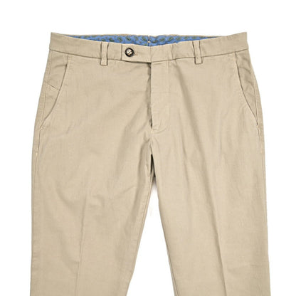 BERWICH "SC SLIM - GD" ストレッチコットンチノ ノータックパンツ ベージュ(beige) 46 | GUARDAROBA MILANO OFFICIAL STORE