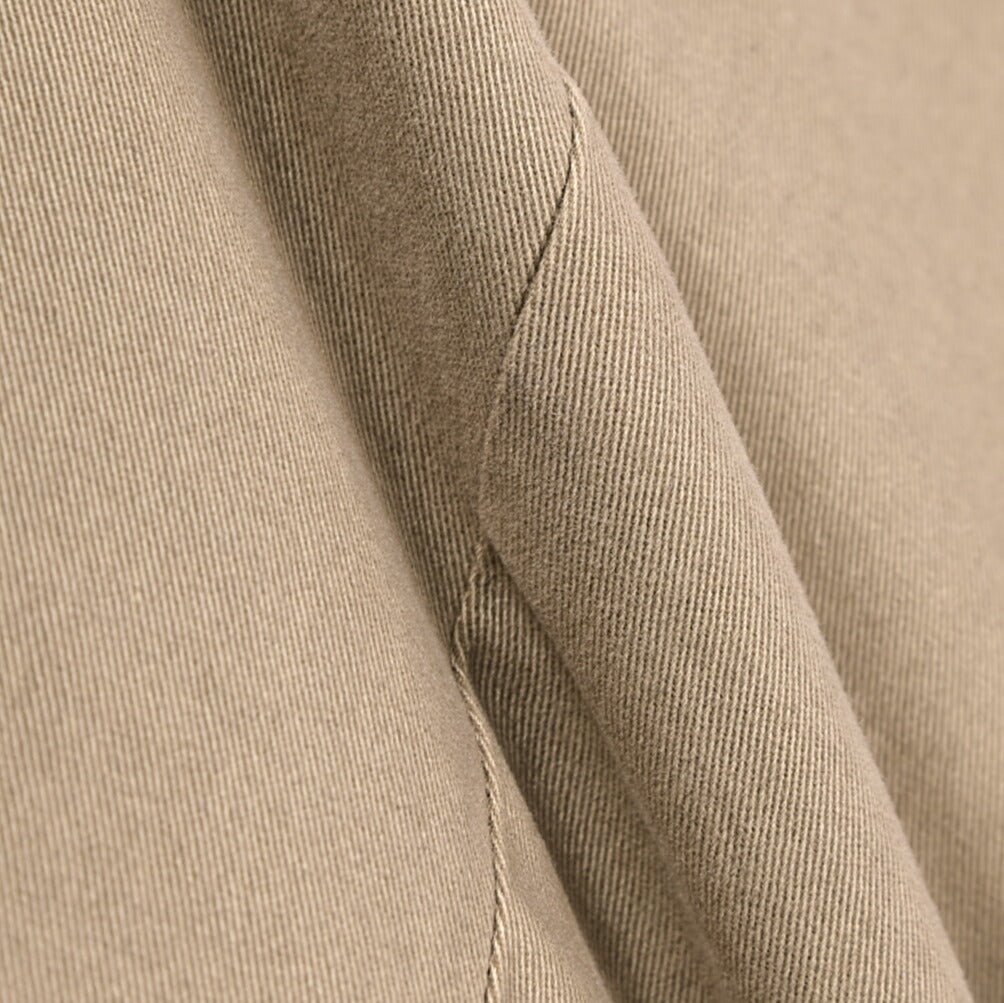 BERWICH "SC SLIM - GD" ストレッチコットンチノ ノータックパンツ ブラウン(noce) 46 | GUARDAROBA MILANO OFFICIAL STORE