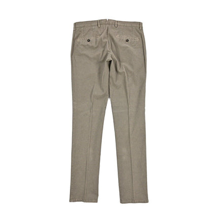 BERWICH “SC SLIM-GD” ストレッチコットン ノータックチノパンツ ベージュ(noce) 46 | GUARDAROBA MILANO OFFICIAL STORE