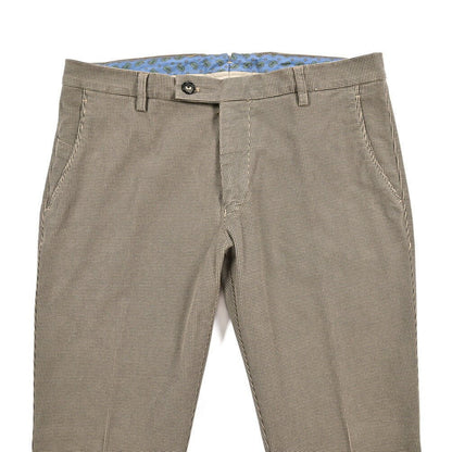 BERWICH “SC SLIM-GD” ストレッチコットン ノータックチノパンツ ベージュ(noce) 46 | GUARDAROBA MILANO OFFICIAL STORE