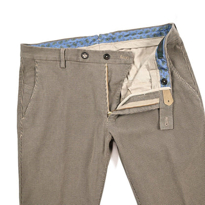 BERWICH “SC SLIM-GD” ストレッチコットン ノータックチノパンツ ベージュ(noce) 46 | GUARDAROBA MILANO OFFICIAL STORE