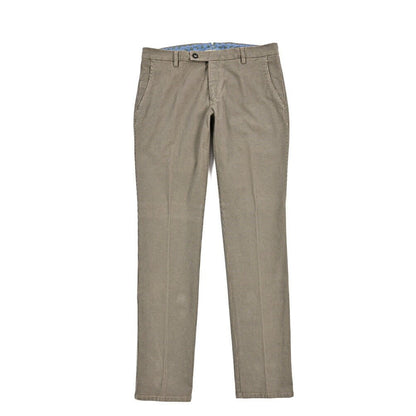 BERWICH “SC SLIM-GD” ストレッチコットン ノータックチノパンツ ベージュ(noce) 46 | GUARDAROBA MILANO OFFICIAL STORE