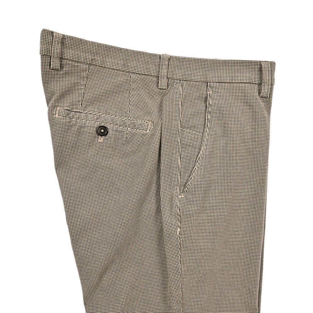 BERWICH “SC SLIM-GD” ストレッチコットン ノータックチノパンツ ベージュ(noce) 46 | GUARDAROBA MILANO OFFICIAL STORE