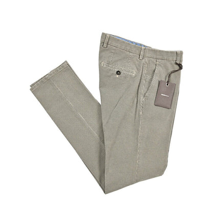 BERWICH “SC SLIM-GD” ストレッチコットン ノータックチノパンツ ベージュ(beige) 48 | GUARDAROBA MILANO OFFICIAL STORE