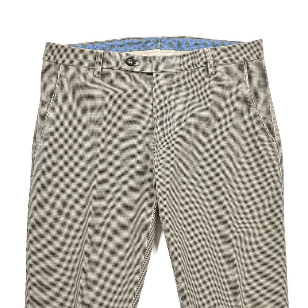 BERWICH “SC SLIM-GD” ストレッチコットン ノータックチノパンツ ベージュ(beige) 48 | GUARDAROBA MILANO OFFICIAL STORE