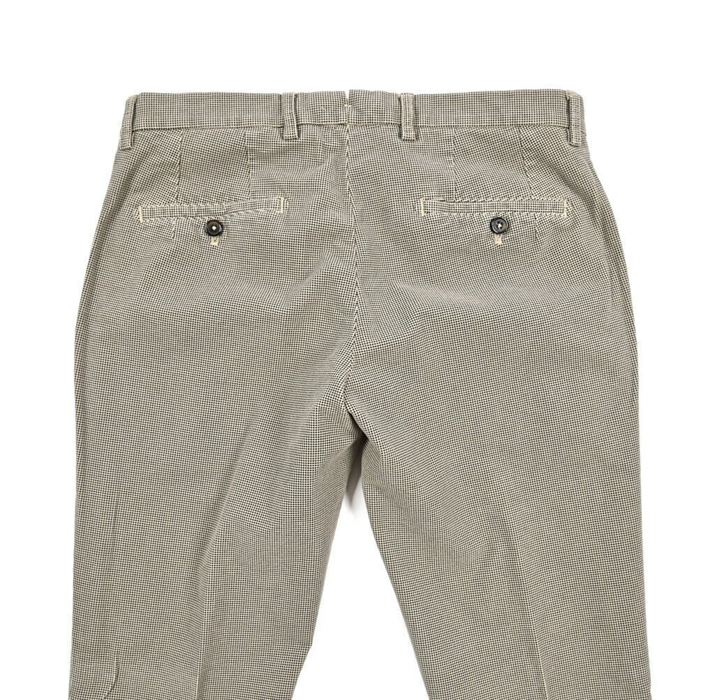 BERWICH “SC SLIM-GD” ストレッチコットン ノータックチノパンツ ベージュ(beige) 48 | GUARDAROBA MILANO OFFICIAL STORE