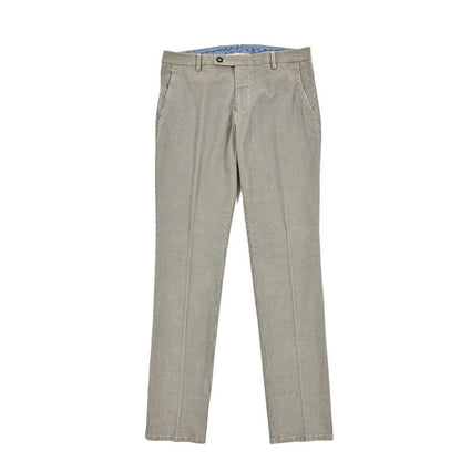 BERWICH “SC SLIM-GD” ストレッチコットン ノータックチノパンツ ベージュ(beige) 48 | GUARDAROBA MILANO OFFICIAL STORE