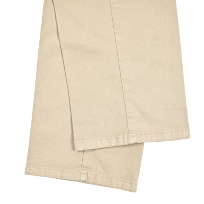 BERWICH “SC SLIM - GD” ストレッチコットン ノータックチノパンツ ベージュ(beige) 54 | GUARDAROBA MILANO OFFICIAL STORE