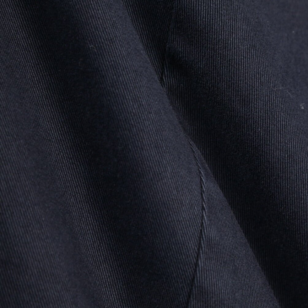 BERWICH “SC SLIM-GD” ストレッチコットン ノータックチノパンツ ネイビー(navy) 54 | GUARDAROBA MILANO OFFICIAL STORE
