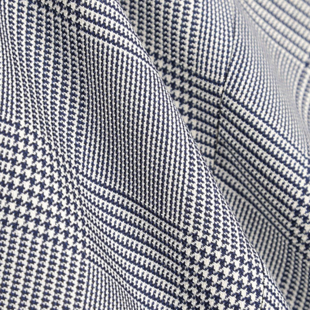 BERWICH “SC/1” コットン混ウール ノータックパンツ ブルーグレー(blue) 48 | GUARDAROBA MILANO OFFICIAL STORE