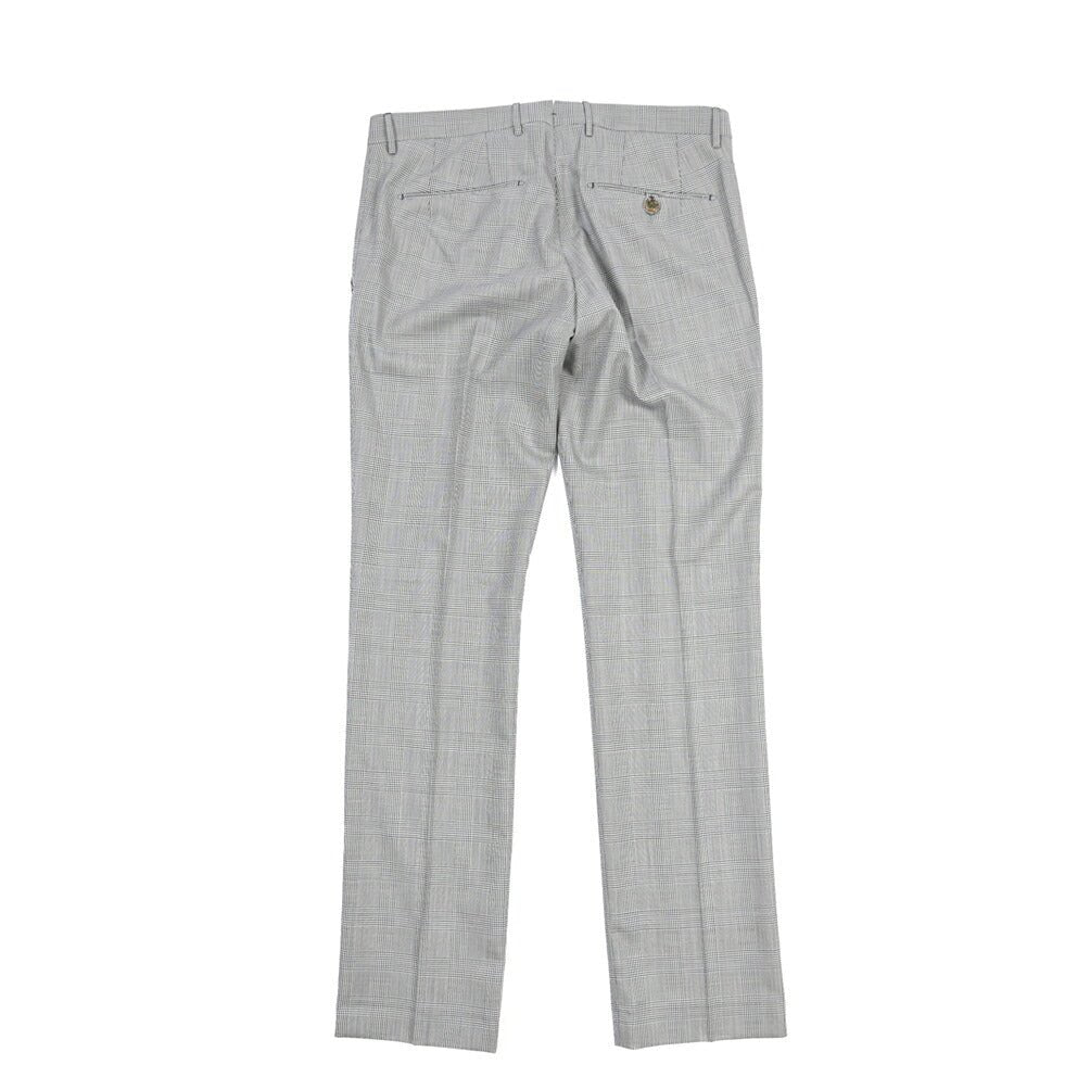 BERWICH “SC/1” コットン混ウール ノータックパンツ ブルーグレー(blue) 48 | GUARDAROBA MILANO OFFICIAL STORE