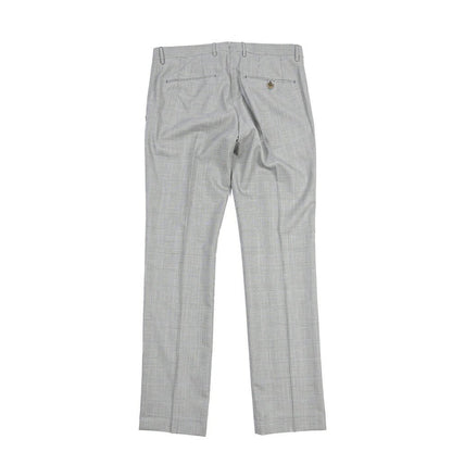 BERWICH “SC/1” コットン混ウール ノータックパンツ ブルーグレー(blue) 48 | GUARDAROBA MILANO OFFICIAL STORE