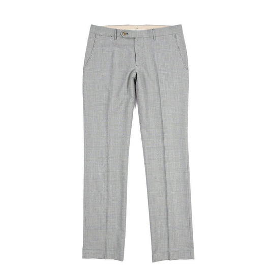 BERWICH “SC/1” コットン混ウール ノータックパンツ ブルーグレー(blue) 48 | GUARDAROBA MILANO OFFICIAL STORE