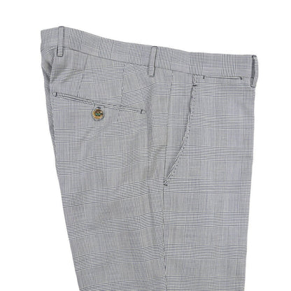 BERWICH “SC/1” コットン混ウール ノータックパンツ ブルーグレー(blue) 48 | GUARDAROBA MILANO OFFICIAL STORE