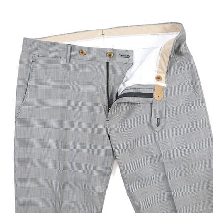 BERWICH “SC/1” コットン混ウール ノータックパンツ ブルーグレー(blue) 48 | GUARDAROBA MILANO OFFICIAL STORE