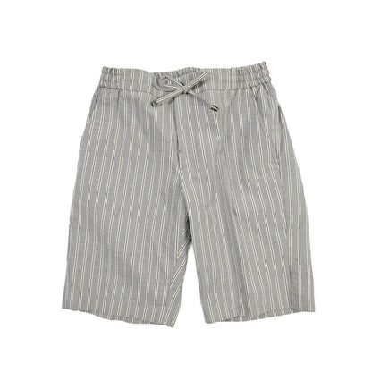 BERWICH “SHORT SPIAGGIA” コットン100% ノータックショーツ グレー(grey) 46 | GUARDAROBA MILANO OFFICIAL STORE