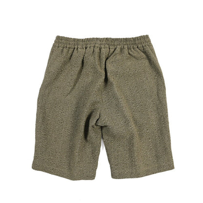 BERWICH “SHORT SPIAGGIA” リヨセル混リネン ノータックショーツ カーキグリーン(army) 46 | GUARDAROBA MILANO OFFICIAL STORE