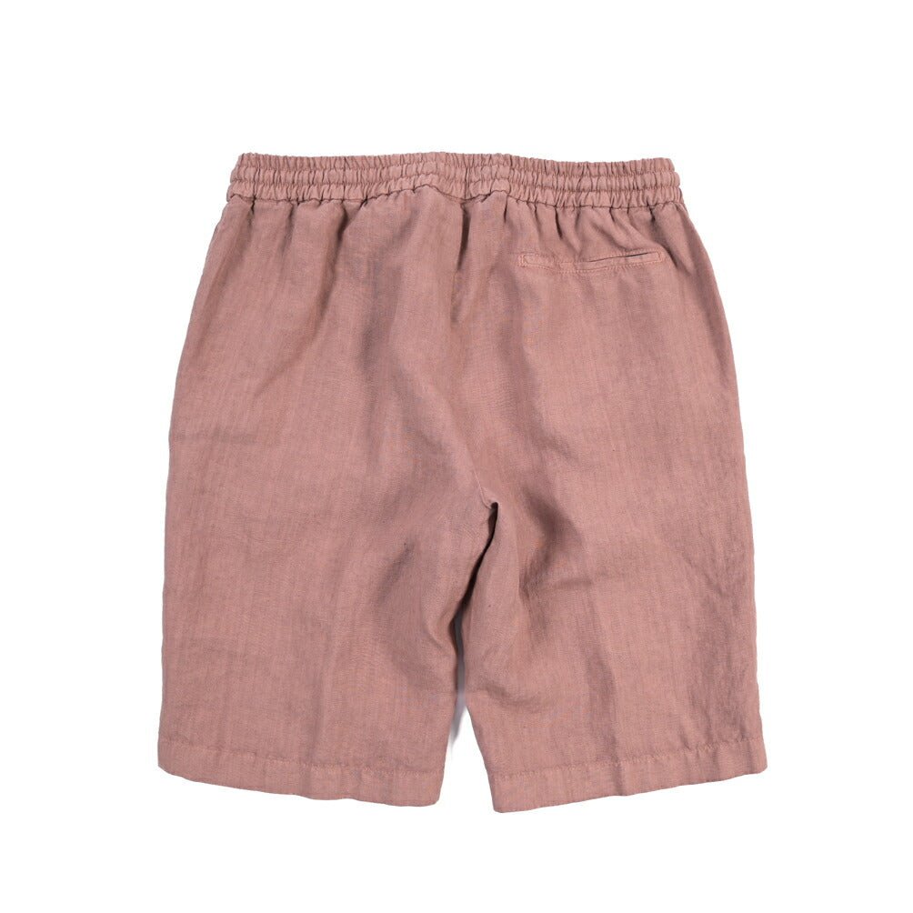 BERWICH “SHORT SPIAGGIA-GD” リネン100% ノータックショーツ ピンク(rosa474) 48 | GUARDAROBA MILANO OFFICIAL STORE
