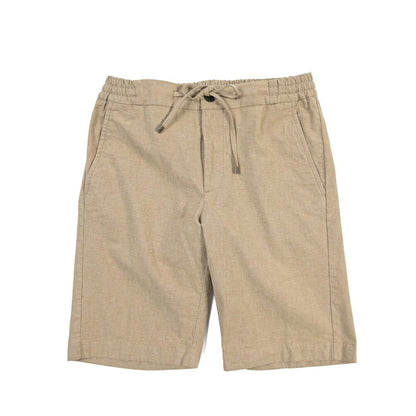 BERWICH “SHORT SPIAGGIA-GD” ストレッチコットン ノータックショーツ ベージュ(beige) 46 | GUARDAROBA MILANO OFFICIAL STORE
