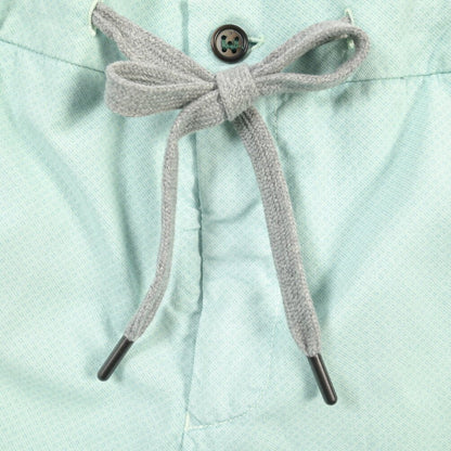 BERWICH “SHORT SPIAGGIA-GD” リヨセル混コットン ストレッチショーツ ライトグリーン(lt verde924) 46 | GUARDAROBA MILANO OFFICIAL STORE