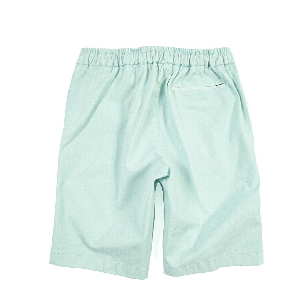 BERWICH “SHORT SPIAGGIA-GD” リヨセル混コットン ストレッチショーツ ライトグリーン(lt verde924) 46 | GUARDAROBA MILANO OFFICIAL STORE
