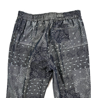BERWICH "SPIAGGIA" コットン100% ドローコード付きバンダナ柄スラックス｜424528 - 48｜GUARDAROBA MILANO OFFICIAL STORE