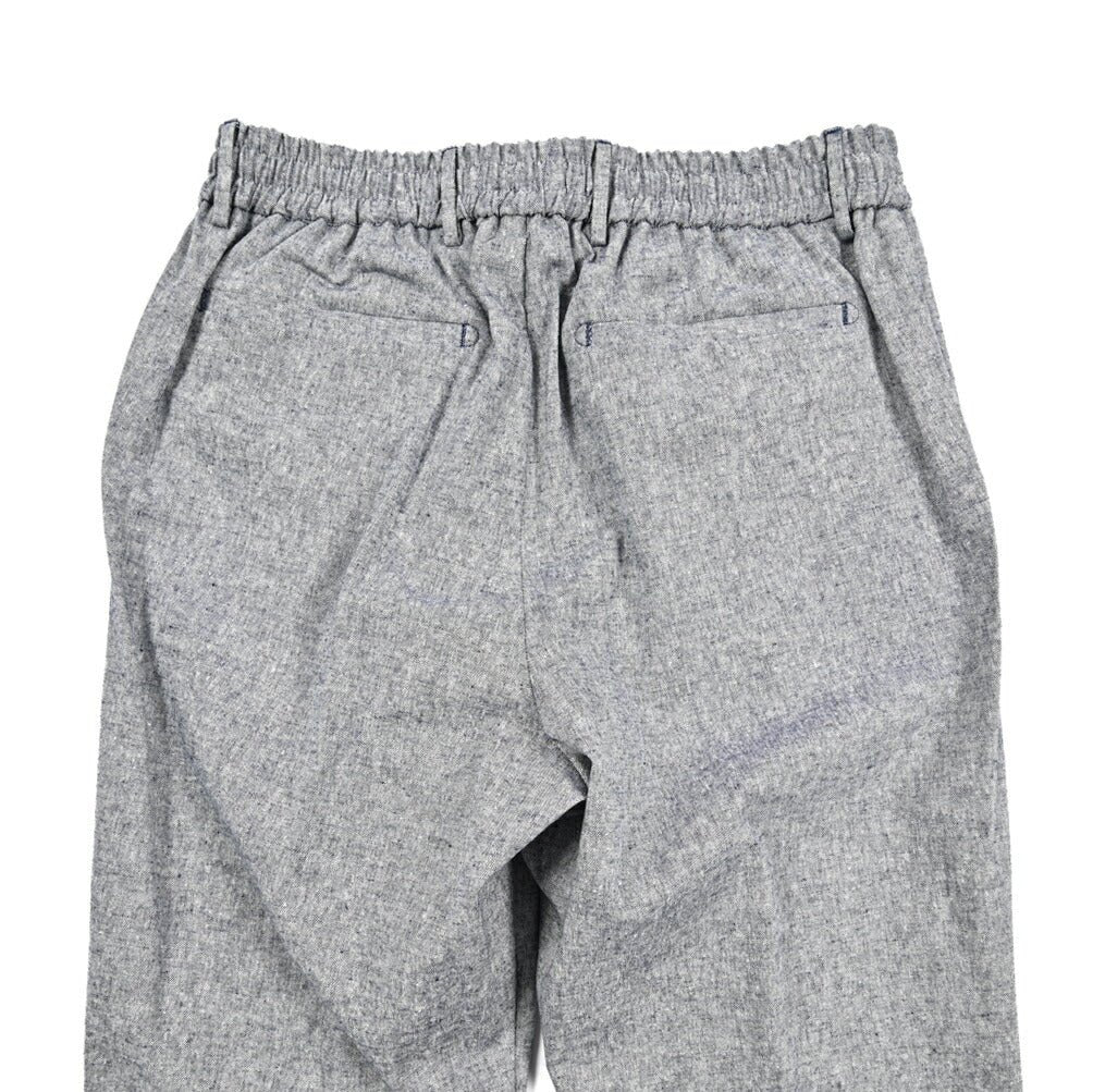 BERWICH "SPIAGGIA 1P" リネン混コットン ドローコード付きワンタックパンツ｜425467 - 46｜GUARDAROBA MILANO OFFICIAL STORE