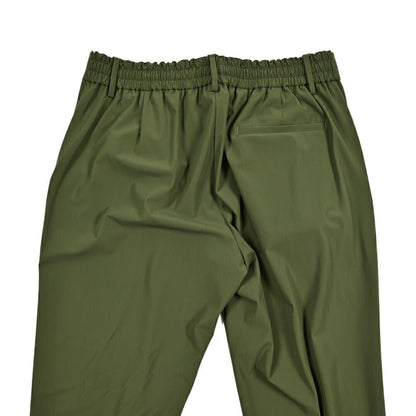 BERWICH "SPIAGGIA 1P" ストレッチナイロン ドローコード付きイージーパンツ グリーン(green) 50 | GUARDAROBA MILANO OFFICIAL STORE