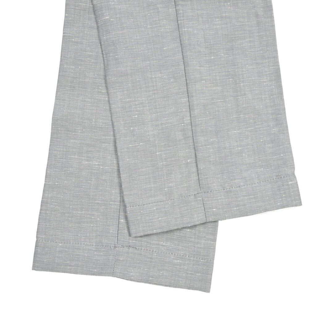 BERWICH “SPIAGGIA 1P” リネン混ウール ドローコード付きイージースラックス グレー(grey) 46 | GUARDAROBA MILANO OFFICIAL STORE