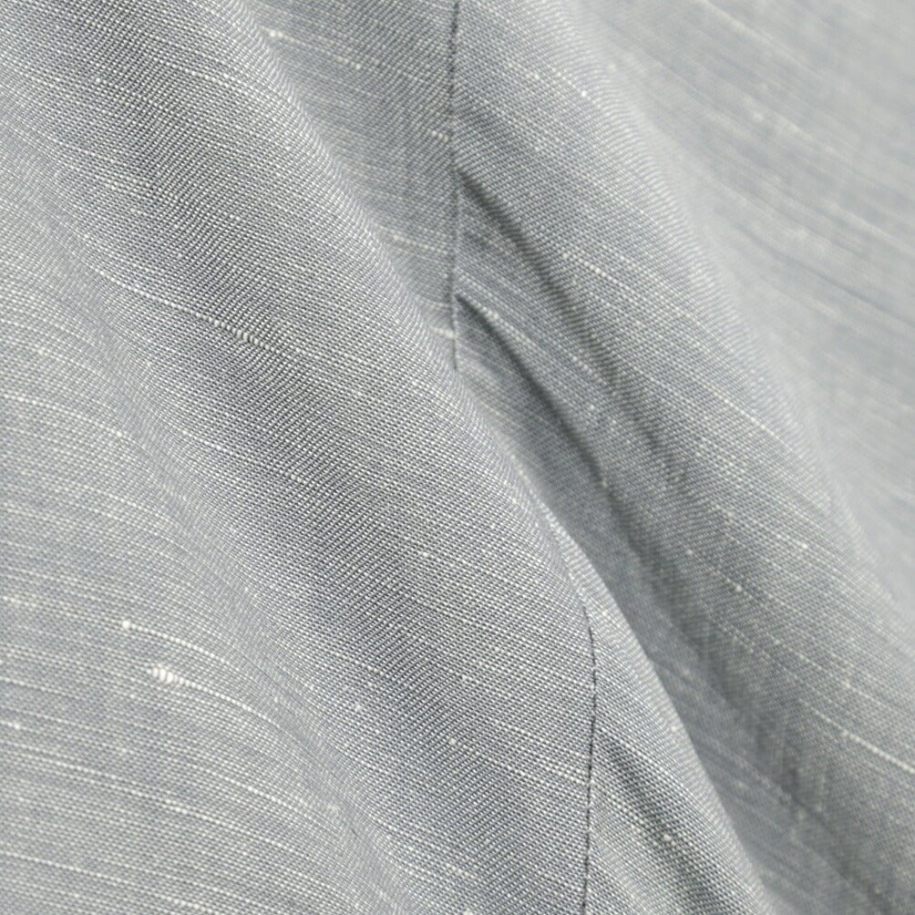 BERWICH “SPIAGGIA 1P” リネン混ウール ドローコード付きイージースラックス グレー(grey) 46 | GUARDAROBA MILANO OFFICIAL STORE