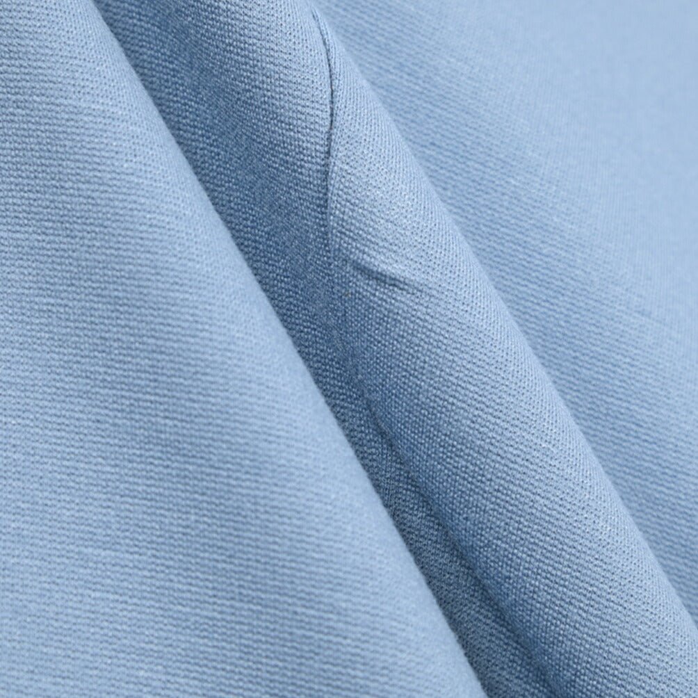 BERWICH “SPIAGGIA 1P” ビスコース混 ストレッチイージーパンツ ブルー(azure) 46 | GUARDAROBA MILANO OFFICIAL STORE