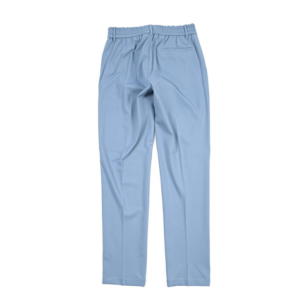 BERWICH “SPIAGGIA 1P” ビスコース混 ストレッチイージーパンツ ブルー(azure) 46 | GUARDAROBA MILANO OFFICIAL STORE