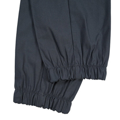 BERWICH “SPIAGGIA 1P TECH” ストレッチナイロン ワンタックイージーパンツ ネイビー(navy) 46 | GUARDAROBA MILANO OFFICIAL STORE