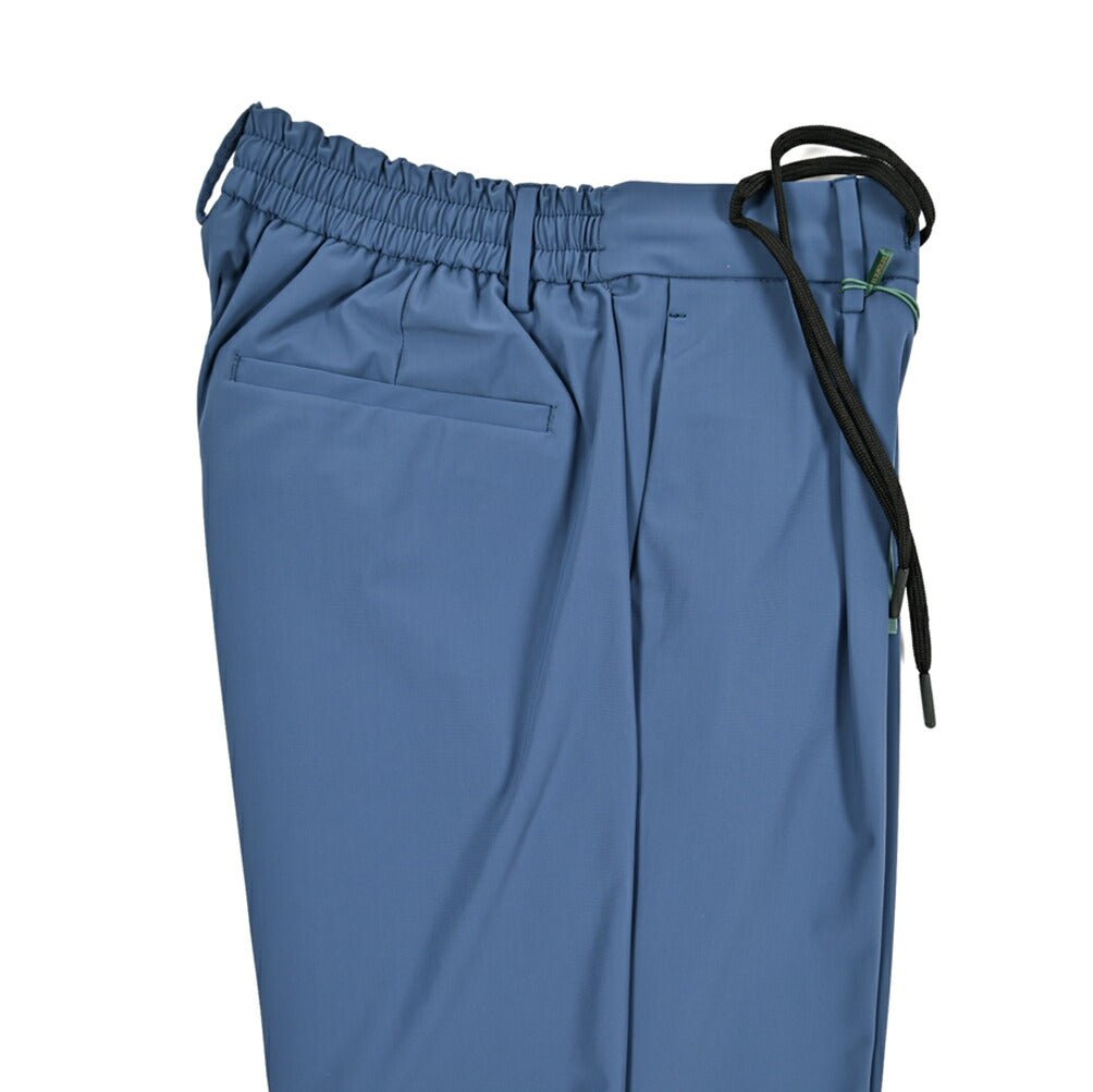 BERWICH SPIAGGIA ストレッチナイロン ワンタックイージースラックス｜422229 - 46｜GUARDAROBA MILANO OFFICIAL STORE