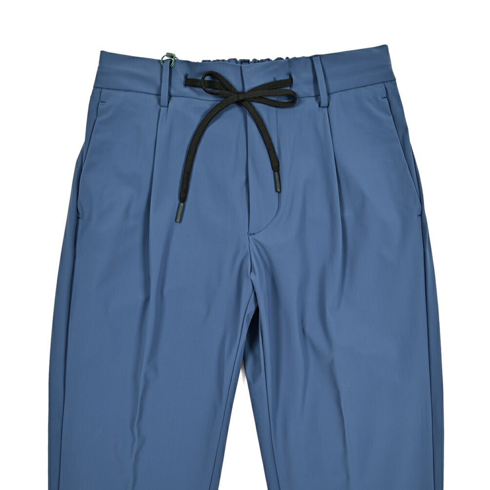 BERWICH SPIAGGIA ストレッチナイロン ワンタックイージースラックス｜422229 - 46｜GUARDAROBA MILANO OFFICIAL STORE