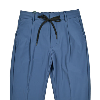 BERWICH SPIAGGIA ストレッチナイロン ワンタックイージースラックス｜422229 - 46｜GUARDAROBA MILANO OFFICIAL STORE