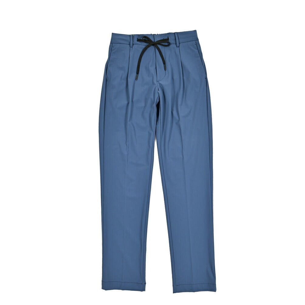 BERWICH SPIAGGIA ストレッチナイロン ワンタックイージースラックス｜422229 - 46｜GUARDAROBA MILANO OFFICIAL STORE
