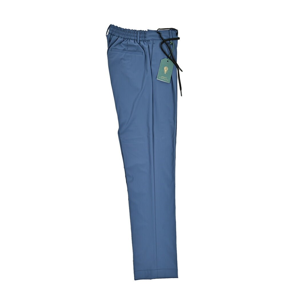 BERWICH SPIAGGIA ストレッチナイロン ワンタックイージースラックス｜422229 - 46｜GUARDAROBA MILANO OFFICIAL STORE