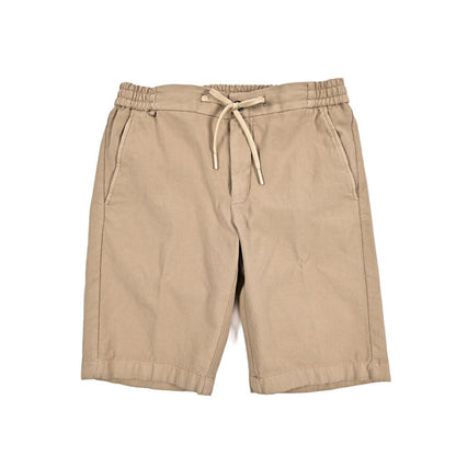 BERWICH "SPIAGGIA SHORT" ストレッチコットン ノータックショーツ ベージュ(sabbia199) S | GUARDAROBA MILANO OFFICIAL STORE