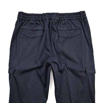 BERWICH "SUB" ストレッチコットン イージーカーゴパンツ (製品染め)｜425434 - 50｜GUARDAROBA MILANO OFFICIAL STORE