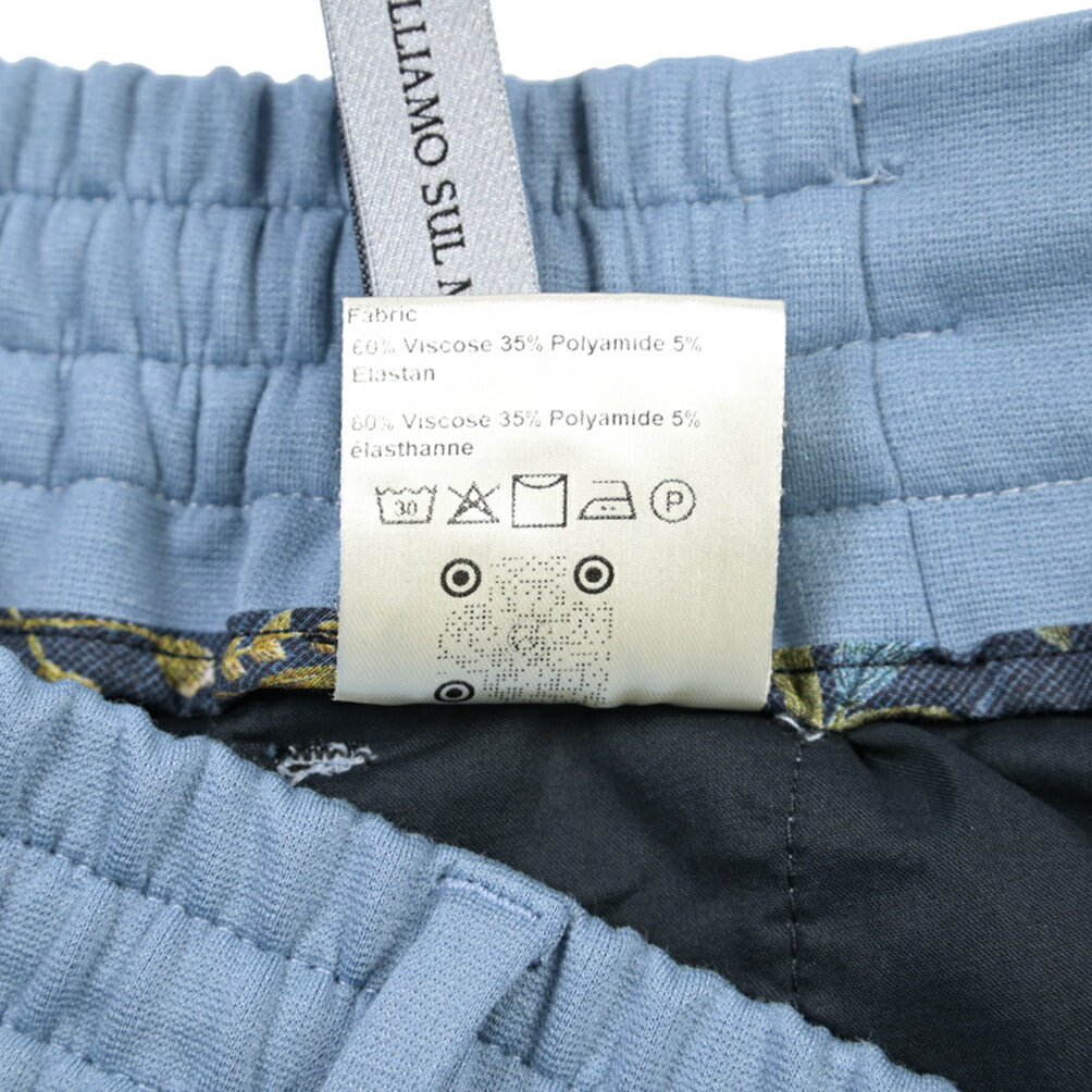 BERWICH “SUB” ビスコース混 イージーカーゴパンツ ブルー(azure) 44 | GUARDAROBA MILANO OFFICIAL STORE
