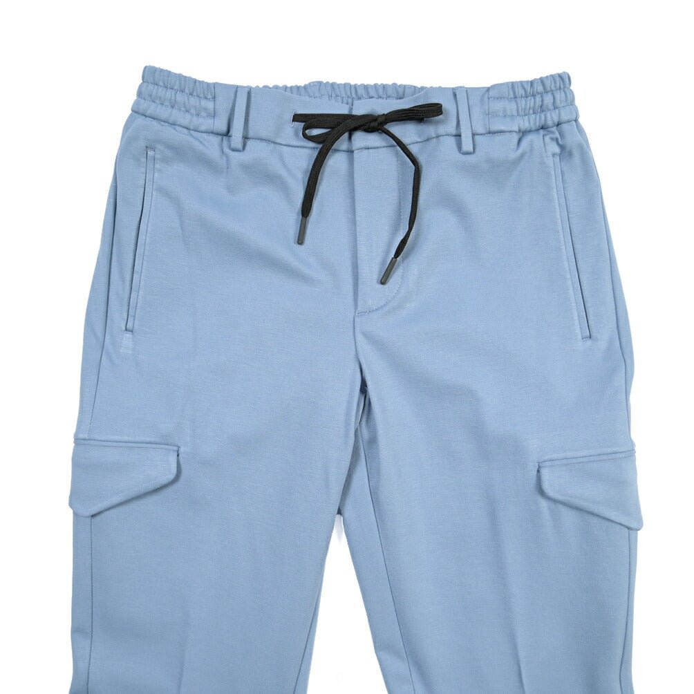 BERWICH “SUB” ビスコース混 イージーカーゴパンツ ブルー(azure) 44 | GUARDAROBA MILANO OFFICIAL STORE