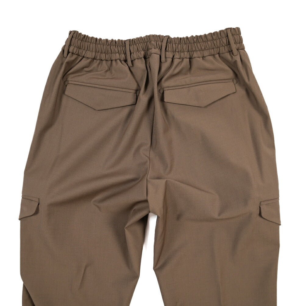 BERWICH “SUB” ストレッチウール カーゴパンツ ブラウン(brown) 46 | GUARDAROBA MILANO OFFICIAL STORE