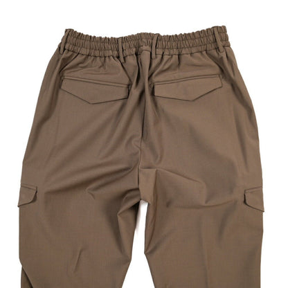 BERWICH “SUB” ストレッチウール カーゴパンツ ブラウン(brown) 46 | GUARDAROBA MILANO OFFICIAL STORE