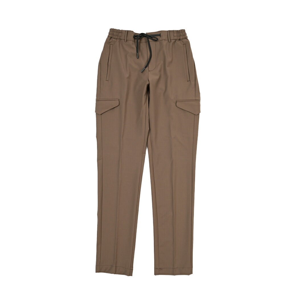 BERWICH “SUB” ストレッチウール カーゴパンツ ブラウン(brown) 46 | GUARDAROBA MILANO OFFICIAL STORE
