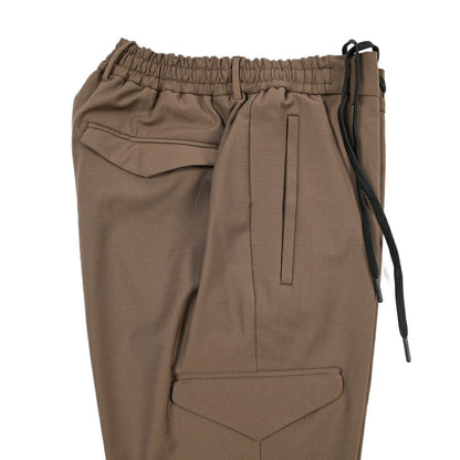 BERWICH “SUB” ストレッチウール カーゴパンツ ブラウン(brown) 46 | GUARDAROBA MILANO OFFICIAL STORE