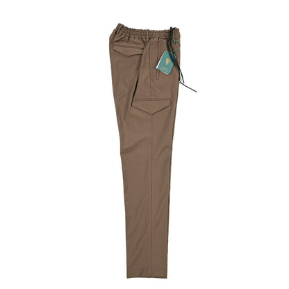 BERWICH “SUB” ストレッチウール カーゴパンツ ブラウン(brown) 46 | GUARDAROBA MILANO OFFICIAL STORE